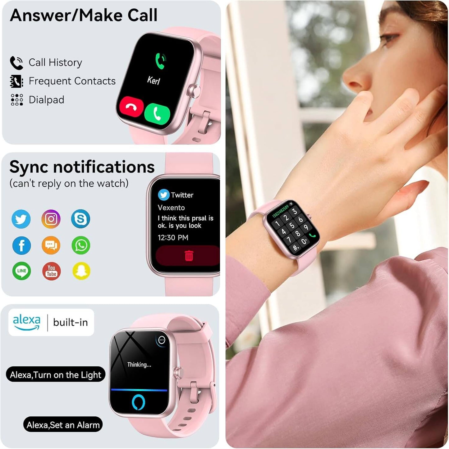 Sleek Ladies Smartwatch