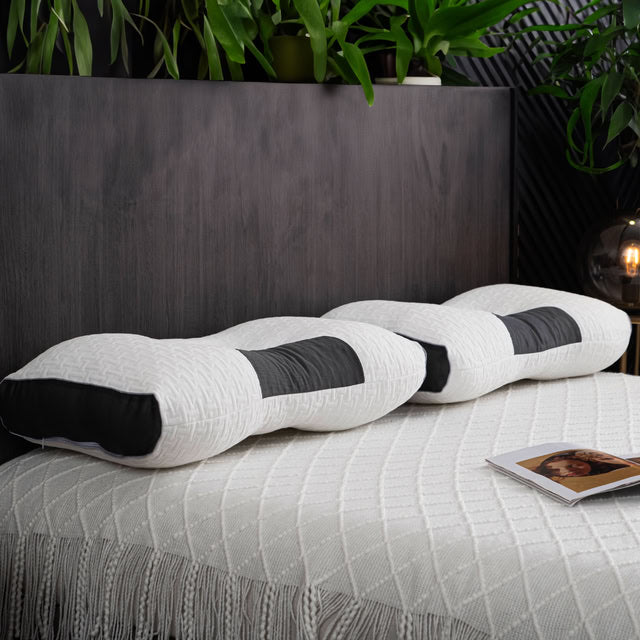 Hybrid Pillow For Back & Side Sleepers - Neck Support Pillow