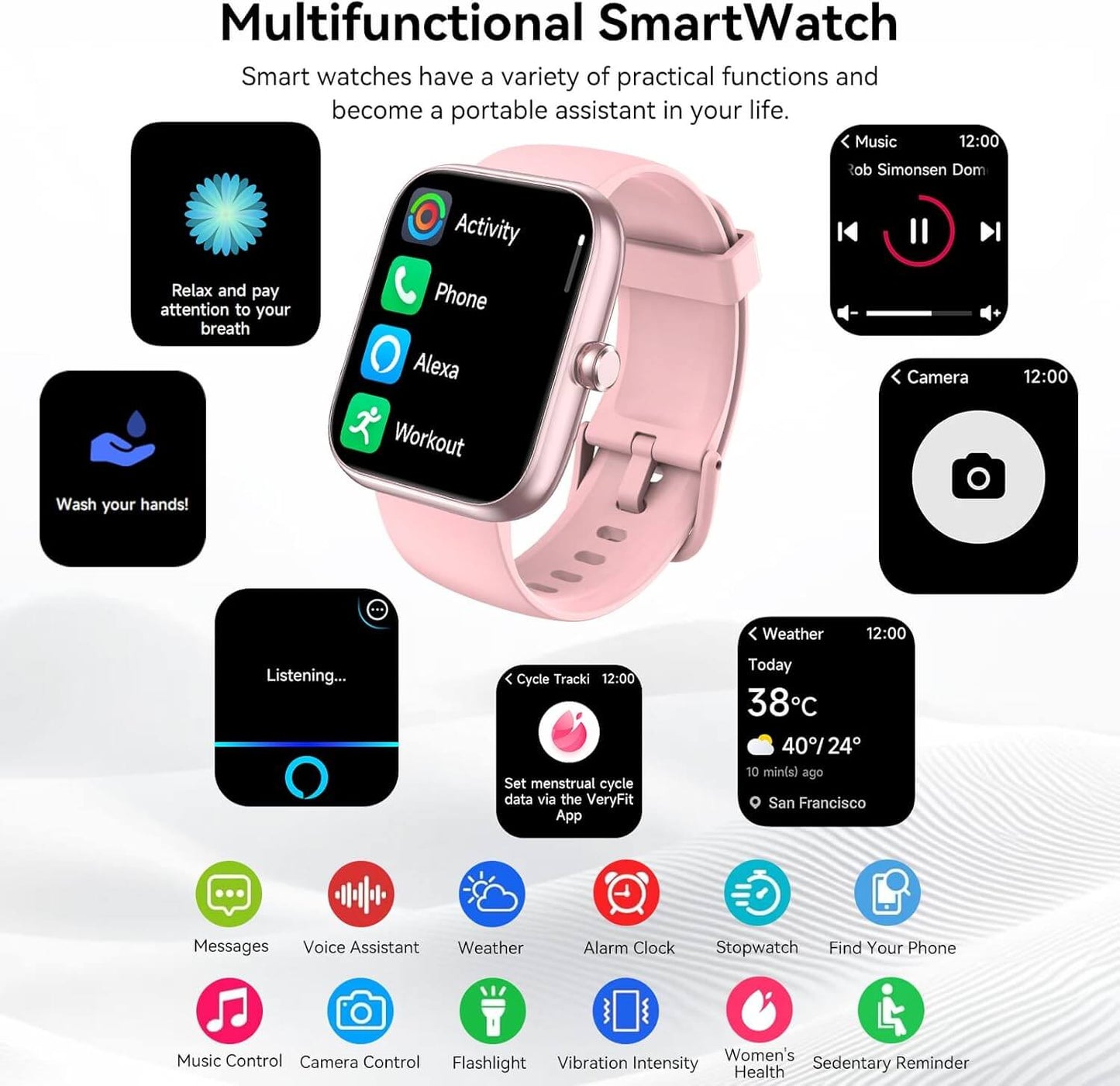 Sleek Ladies Smartwatch