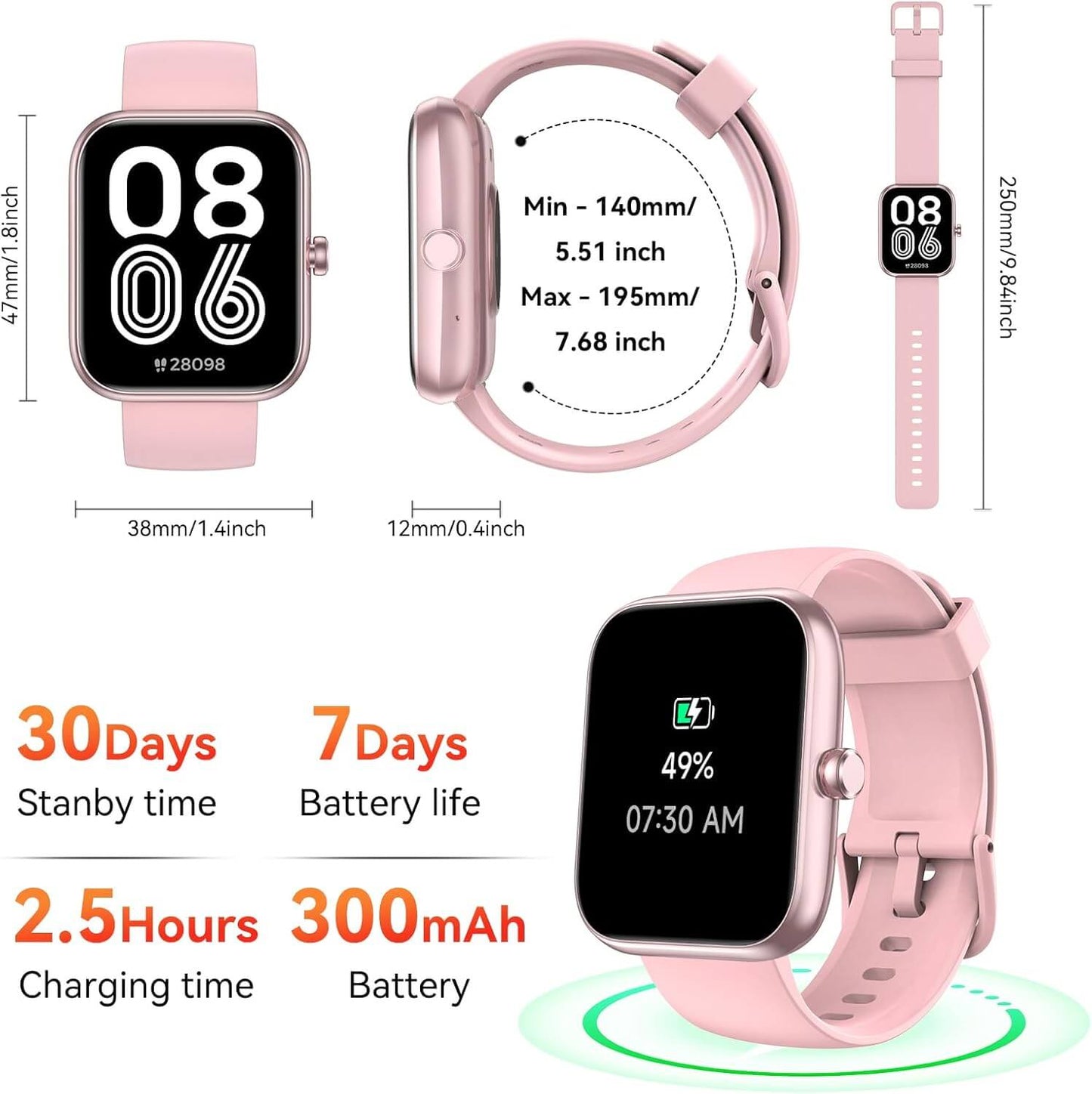 Sleek Ladies Smartwatch