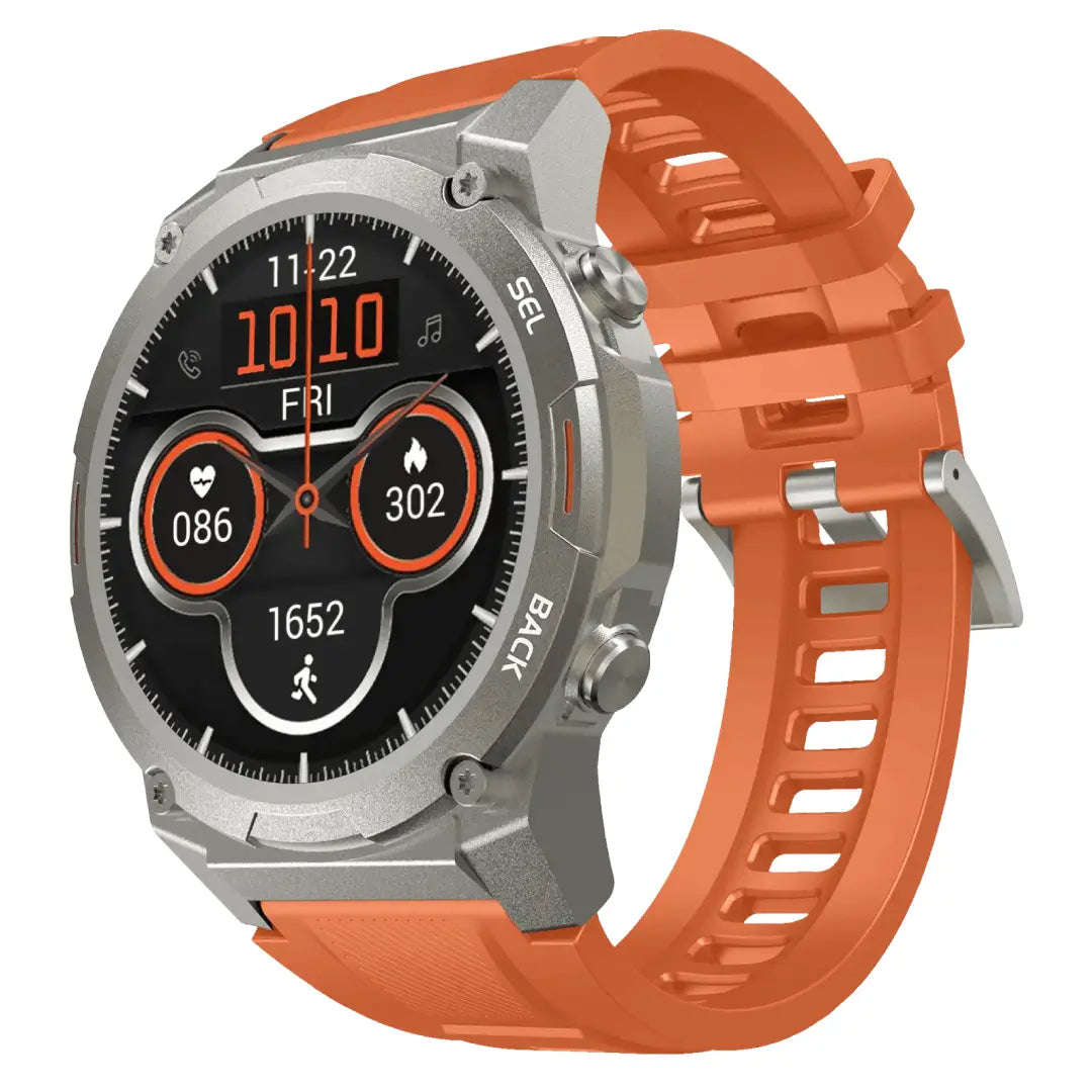 Rugged AMOLED Smartwatch for Men