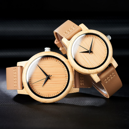 NatureLine™ Bamboo Watch