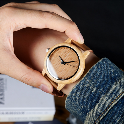 NatureLine™ Bamboo Watch