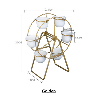 CasaFinesse™ Succulent Pot Ferris Wheel