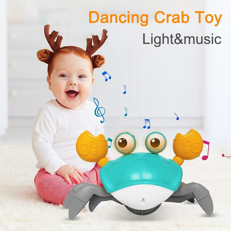 JollyPal™ Crawling Crab Toy