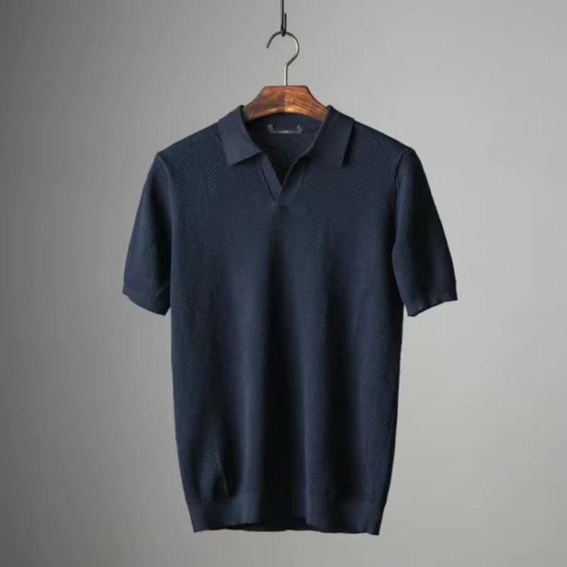 ModeMans™ Crestwood Knitted Polo Shirts