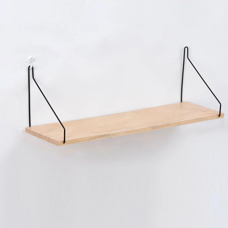 CasaFinesse™ Modern Wood Wall Shelves