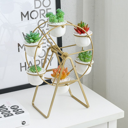 CasaFinesse™ Succulent Pot Ferris Wheel