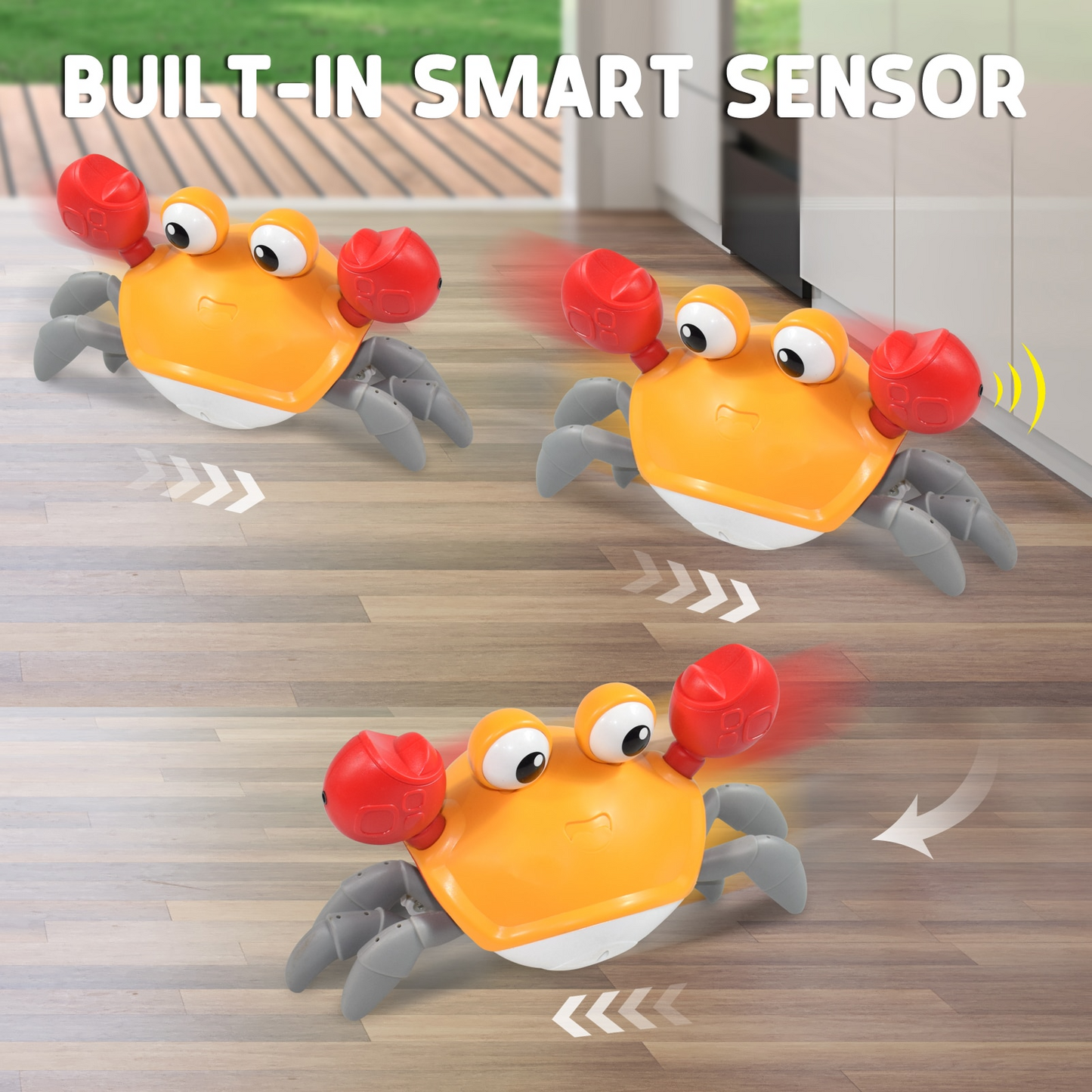 JollyPal™ Crawling Crab Toy