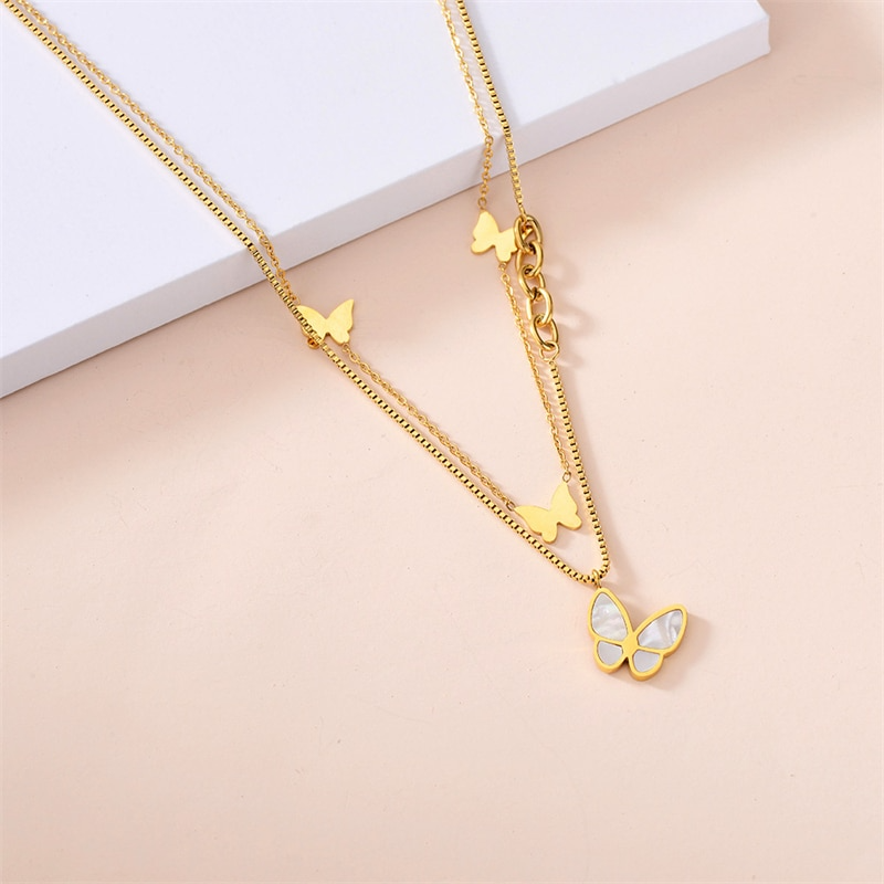 DaintyLily™ Multilayer Butterfly Necklace