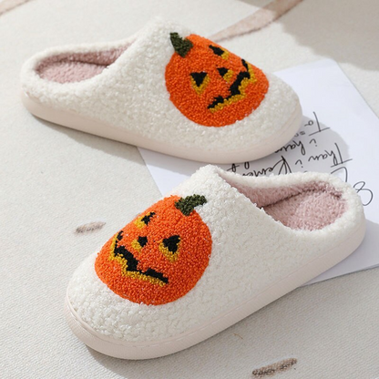 Halloween Pumpkin Slippers