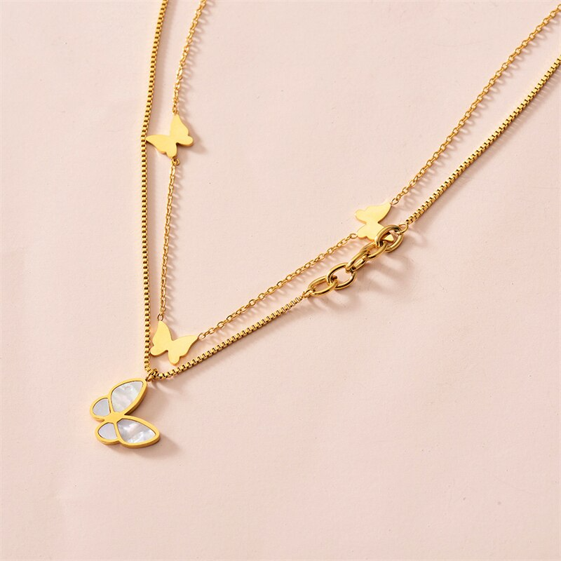 DaintyLily™ Multilayer Butterfly Necklace