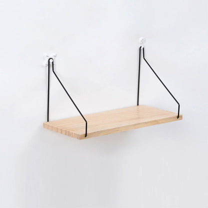 CasaFinesse™ Modern Wood Wall Shelves