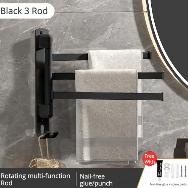 CasaFinesse™ Swivel Towel Rack