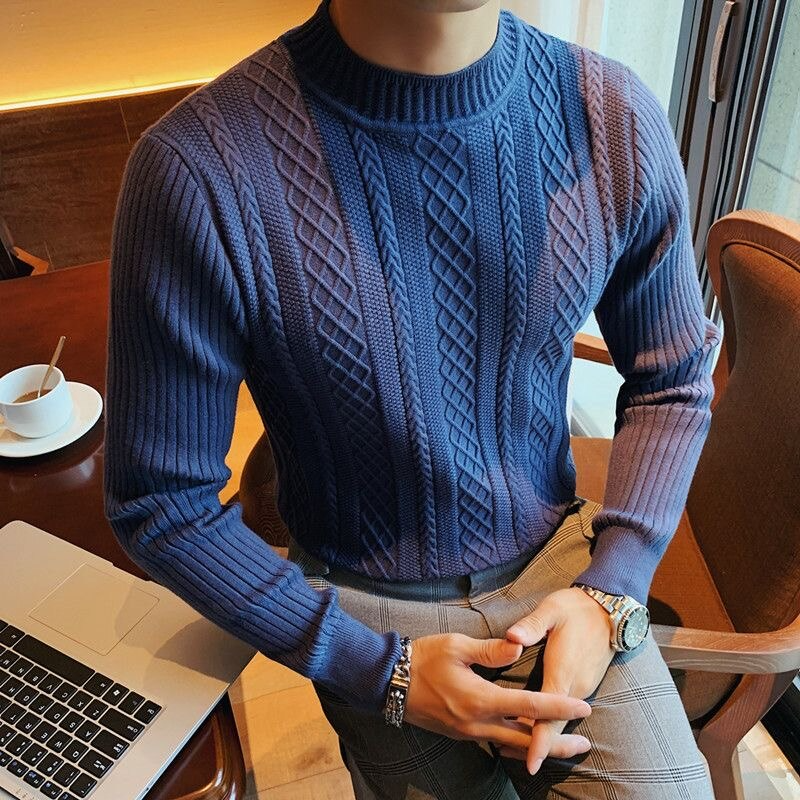 ModeMans™ Wool Knit Sweater