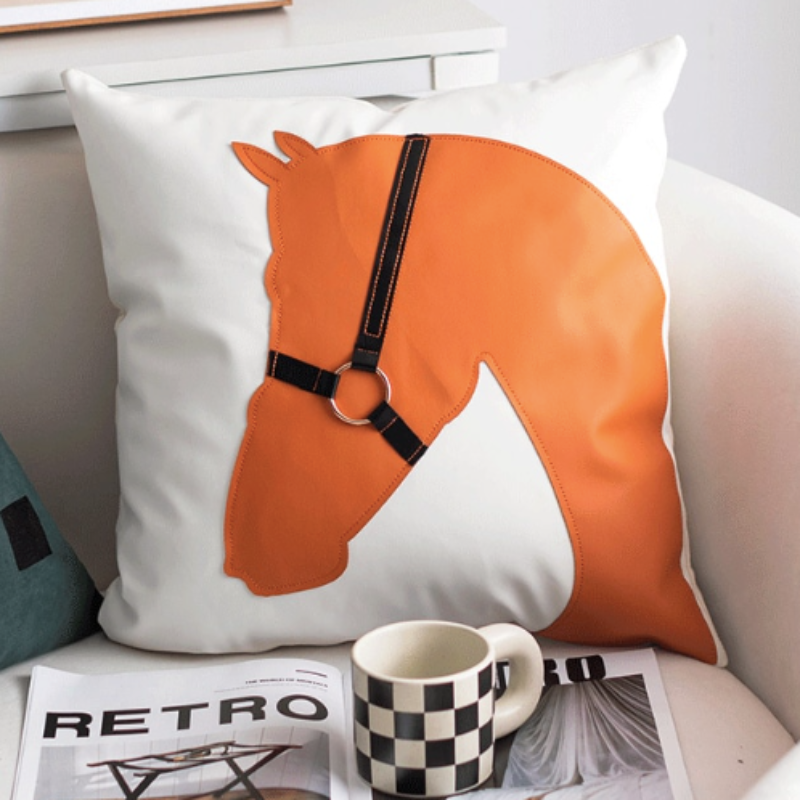 CasaFinesse™ Nordic Horse Pillow Case