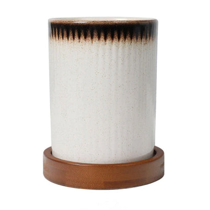 CasaFinesse™ Japanese Ceramic Utensil Holder