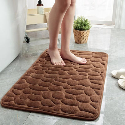 bathroom carpet, foam bath mat