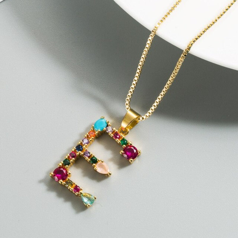 DaintyLily™ Bohemia Letter Necklace