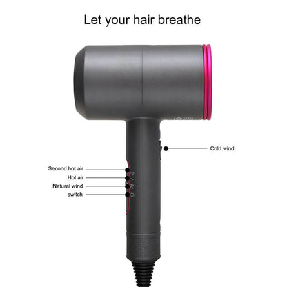 Hair Dryer Blow Dryer Ionic Hair Dryer Hair Blower Professional Hair Dryer Salon Hair Dryer - Voltbite