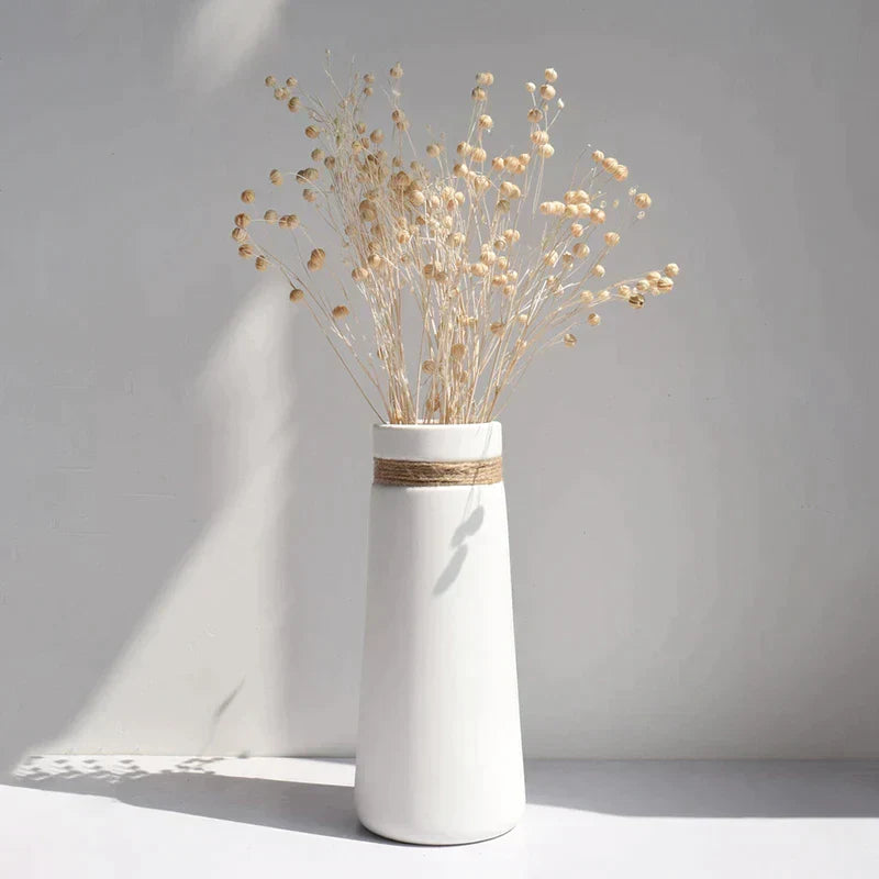 CasaFinesse™ Modern Ceramic Flower Vase