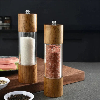 CasaFinesse™ Adjustable Wooden Pepper Mill