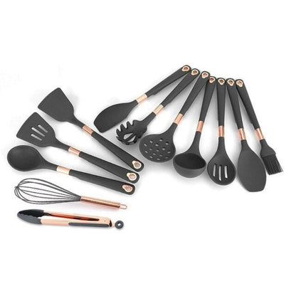 CasaFinesse™ 12Pc Luxury Cooking Utensils