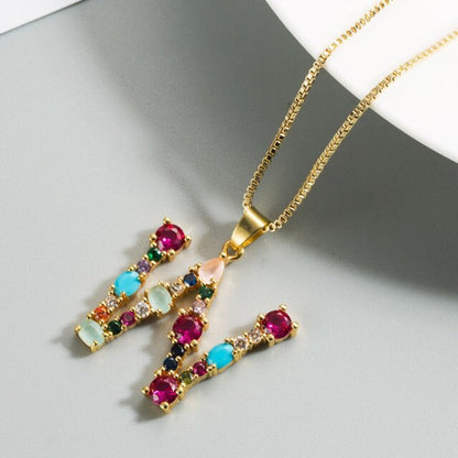 DaintyLily™ Bohemia Letter Necklace