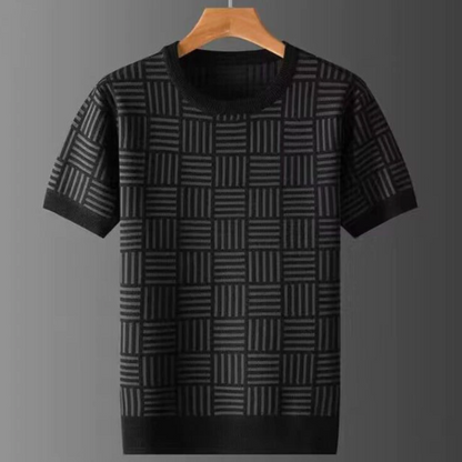 ModeMans™ Argyle Pattern Knitted Shirts