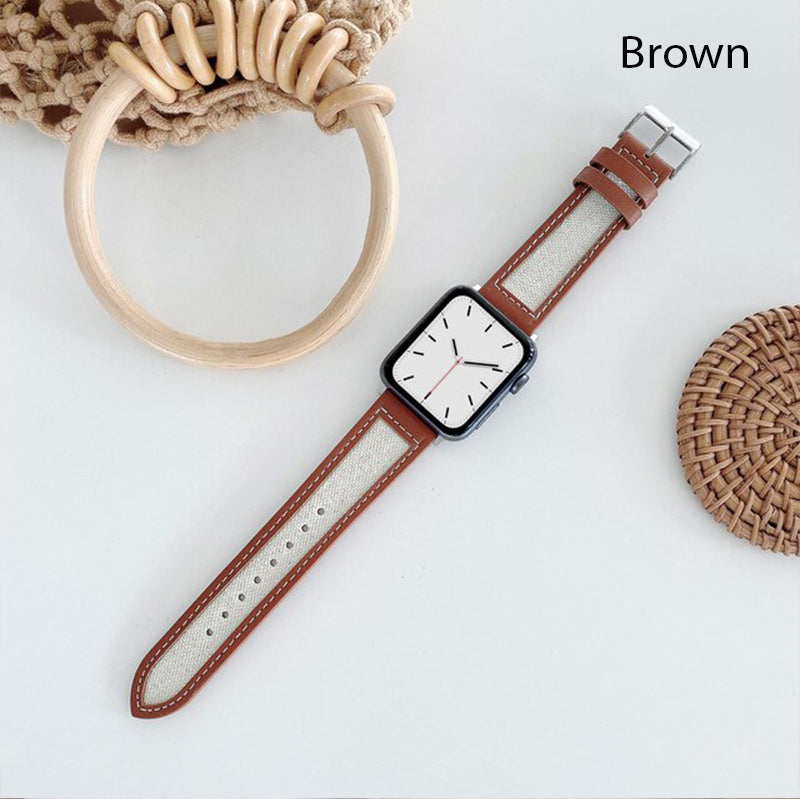 Luxury Leather Bands for Apple Watch