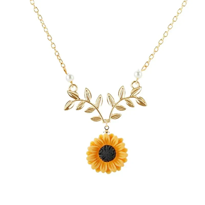 DaintyLily™ Sunflower Necklace