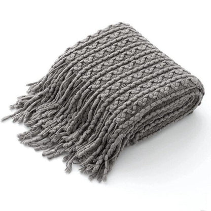 CasaFinesse™ Knitted Throw Blankets