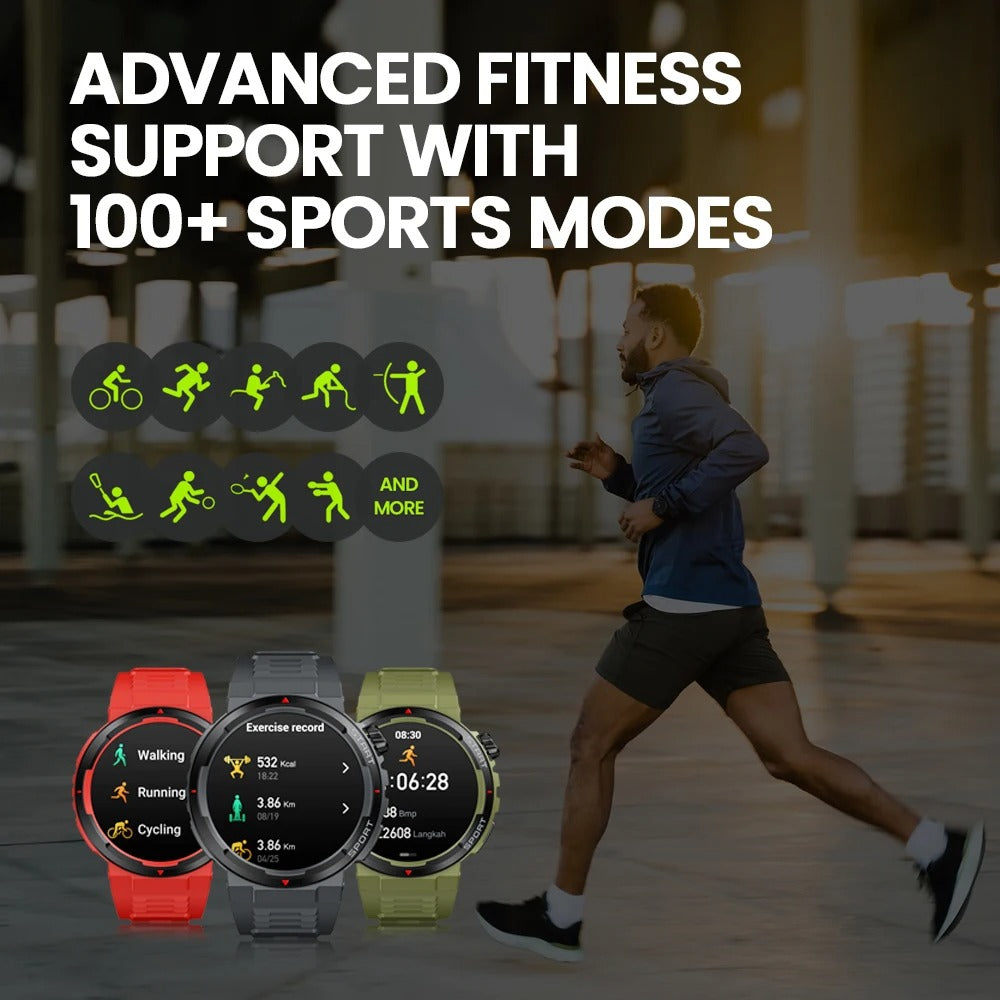 smartwatch for outdoor and fitness activities