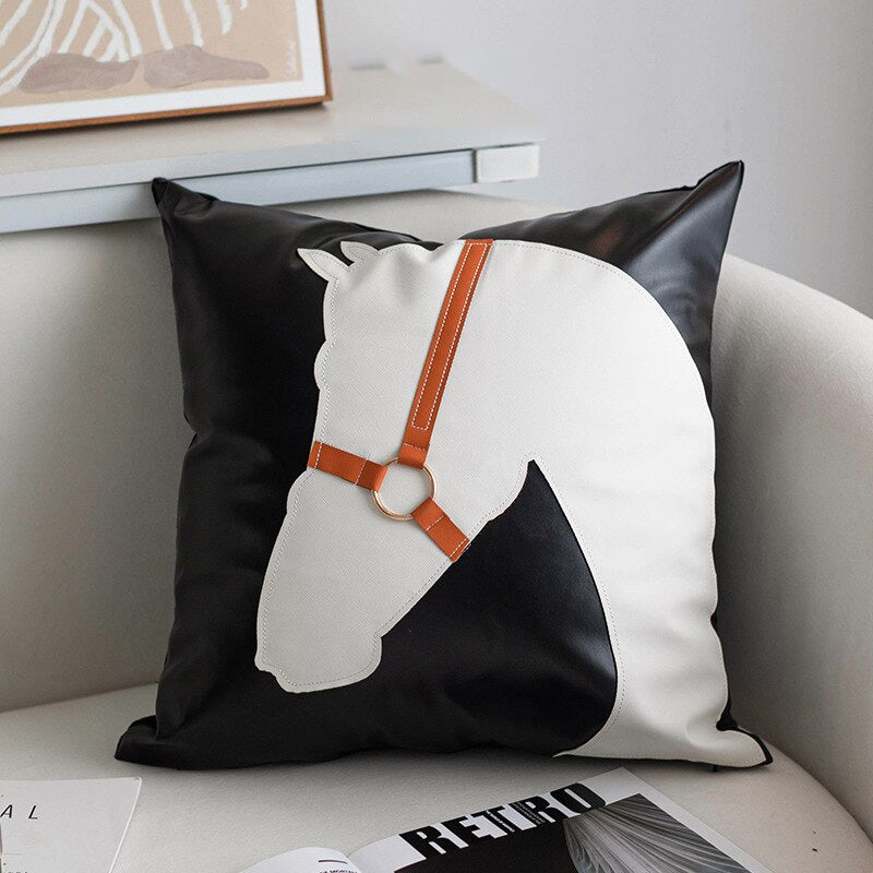 CasaFinesse™ Nordic Horse Pillow Case