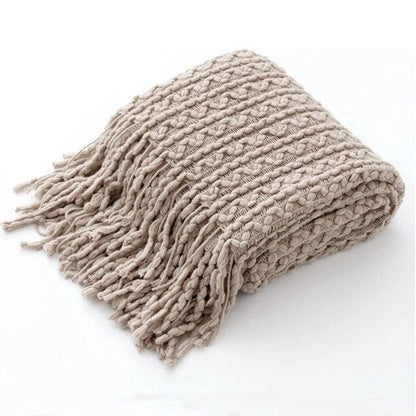 CasaFinesse™ Knitted Throw Blankets