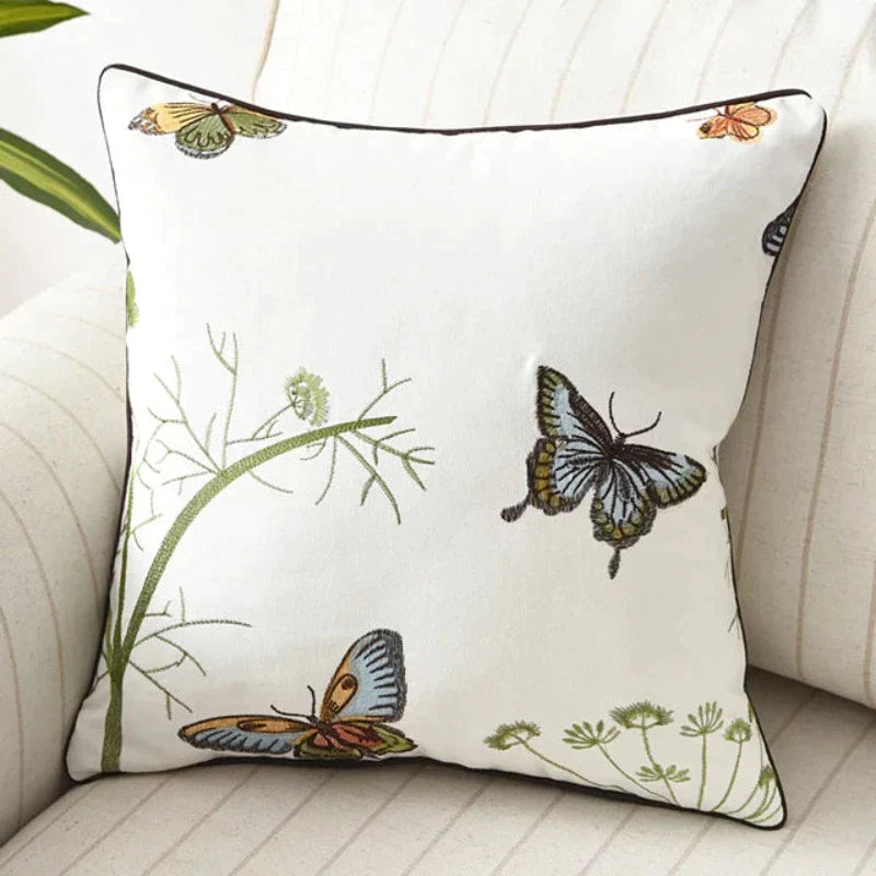 CasaFinesse™ Peacock Butterfly Pillowcase Covers