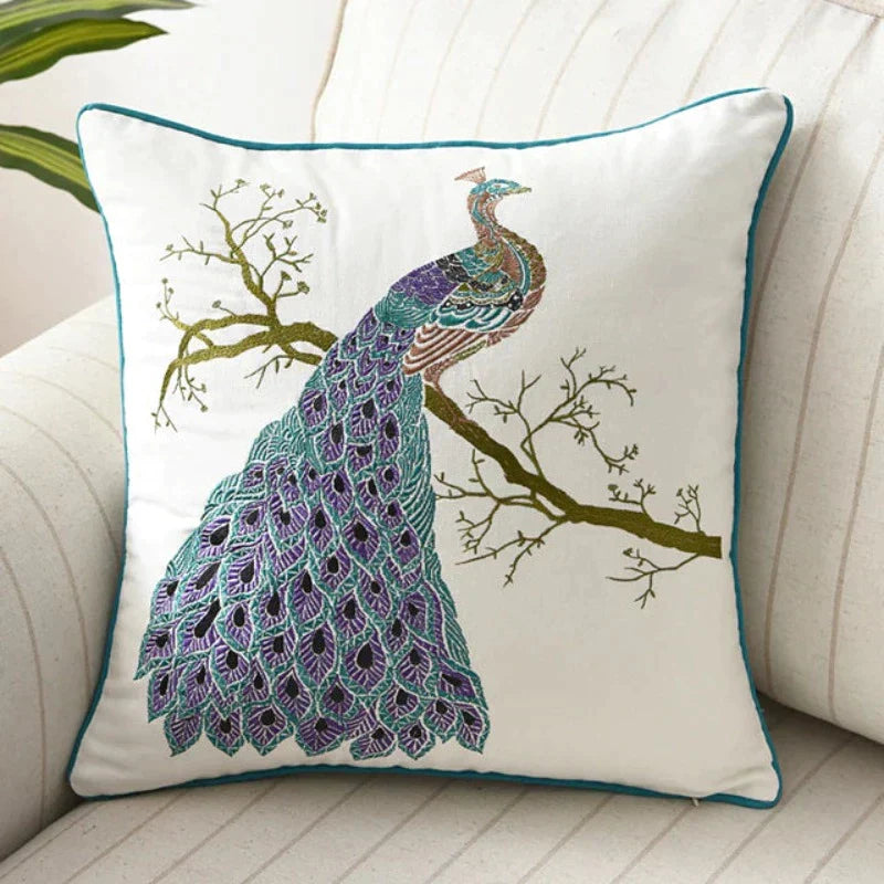 CasaFinesse™ Peacock Butterfly Pillowcase Covers