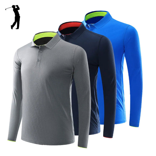 GearUp™ Long Sleeve Golf Shirts