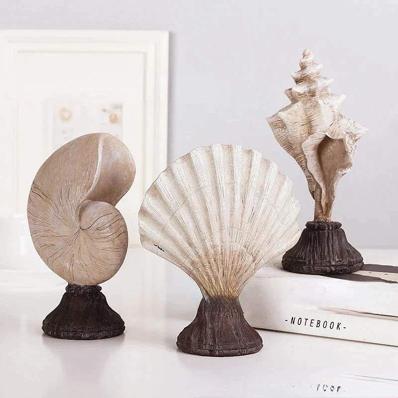 CasaFinesse™ Sea Shell Figurines