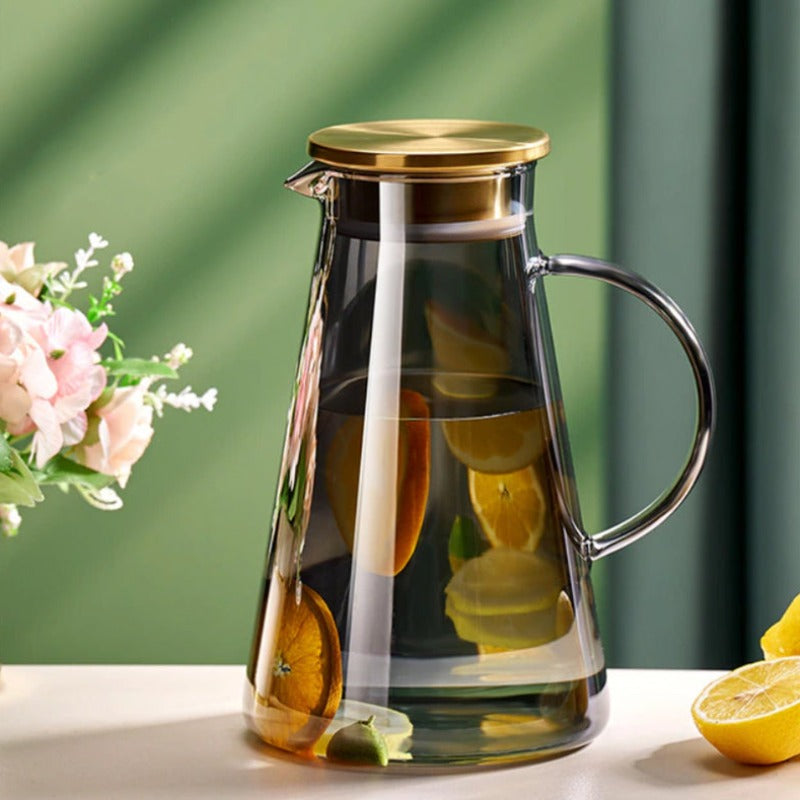 CasaFinesse™ Heat-Resistant Glass Pitcher