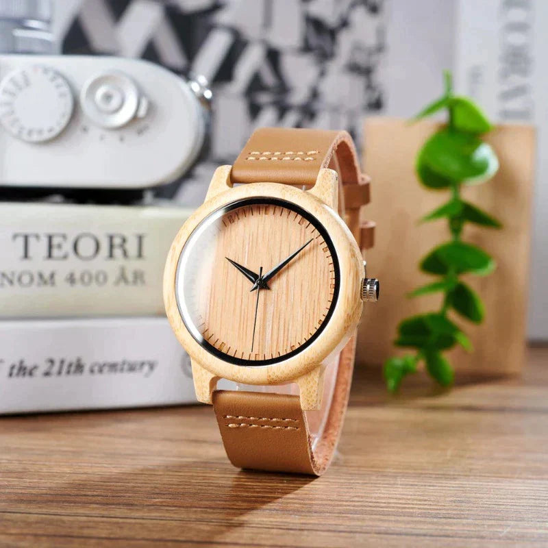 NatureLine™ Bamboo Watch