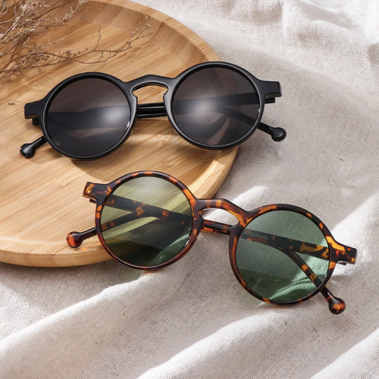 RetroVision™ Lux Round Sunglasses