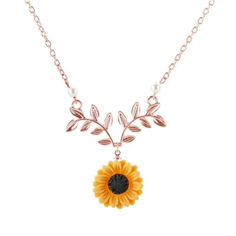 DaintyLily™ Sunflower Necklace