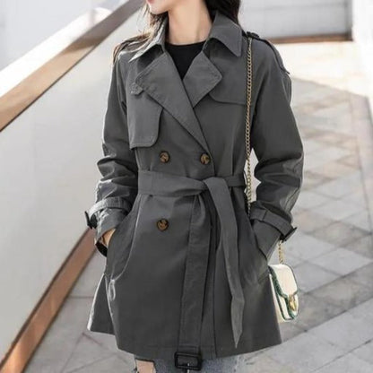 MuseWear™ Classic Belted Trench Coat