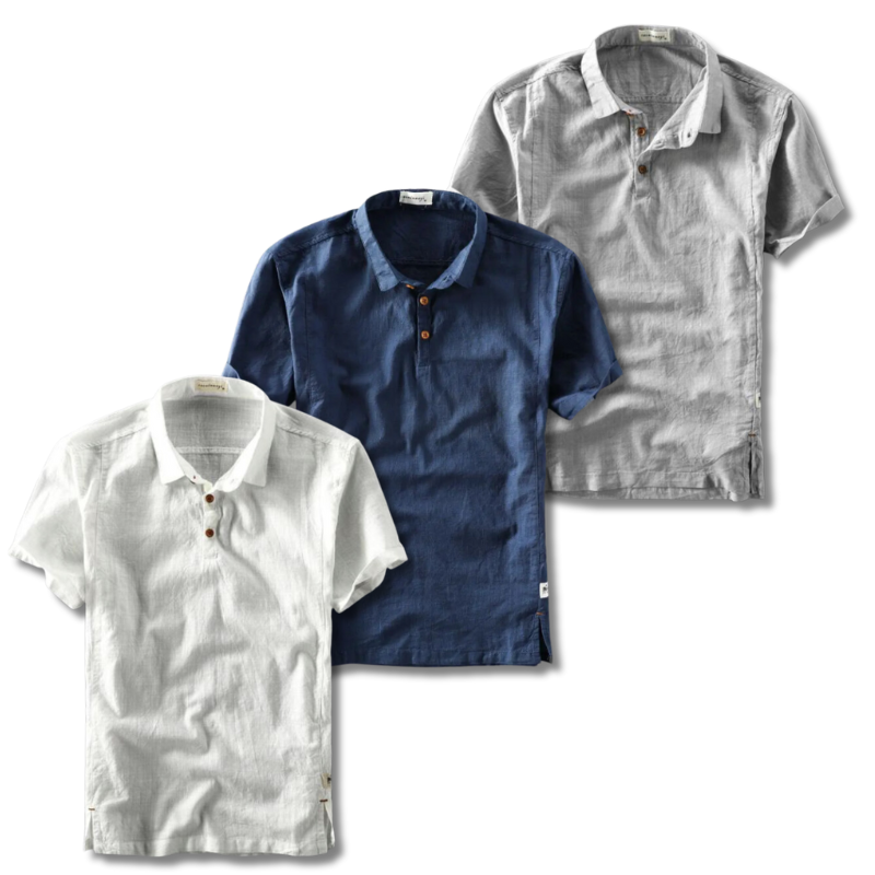 ModeMans™ ModaFlow Linen Shirts