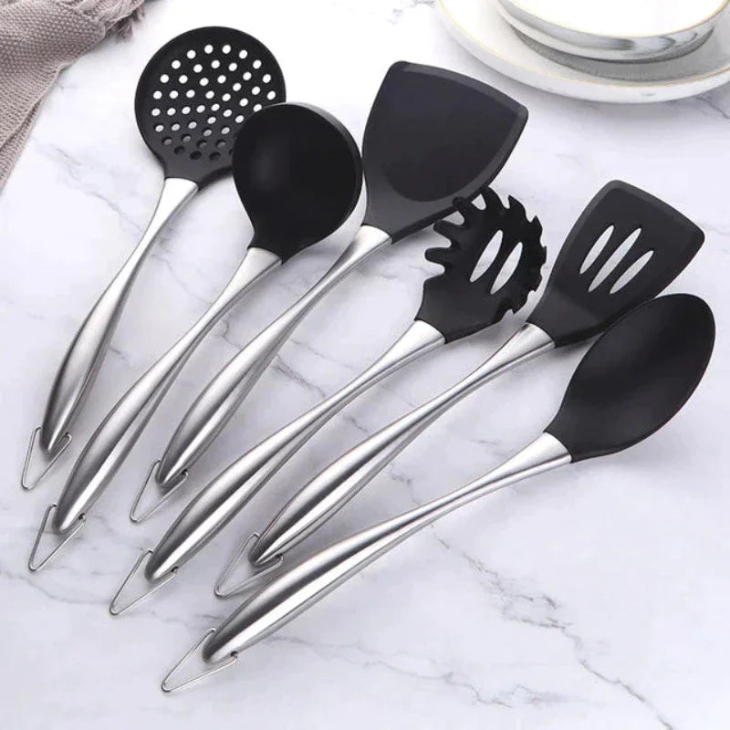 CasaFinesse™ Silicone Utensil Set