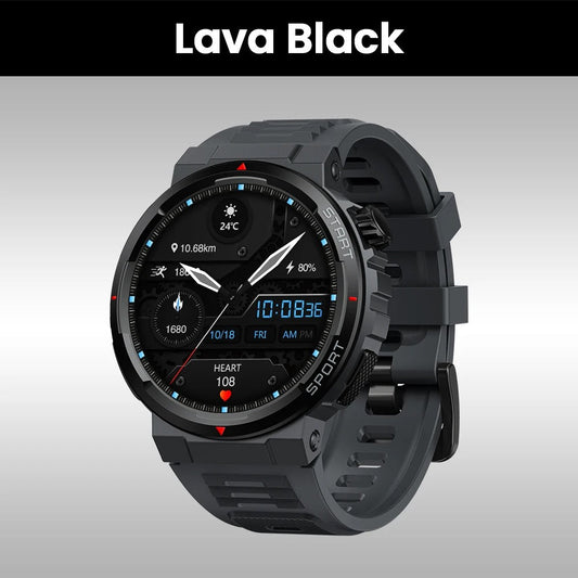 smartwatch with heart rate and sleep monitoring