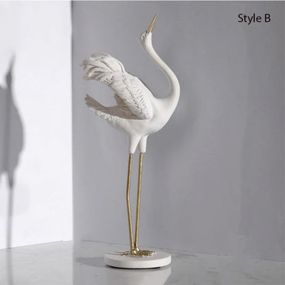 CasaFinesse™ Modern Crane Figurines