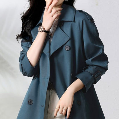 MuseWear™ Classic Belted Trench Coat