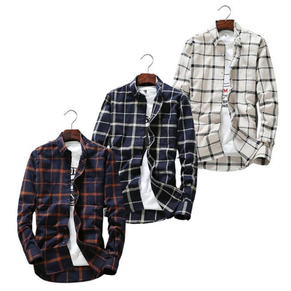 ModeMans™ Plaid Shirt